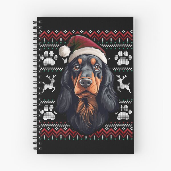 Aperçu de l'œuvre Gordon Setter Ugly Sweater Christmas créée et vendue par rafaeltto.