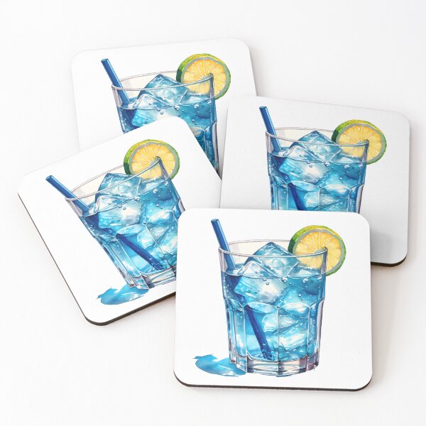 Item preview, Blue Lagoon Cocktail designed and sold by New-School-Wave.