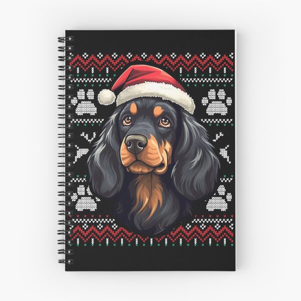 Aperçu de l'œuvre Gordon Setter Ugly Sweater Christmas créée et vendue par rafaeltto.