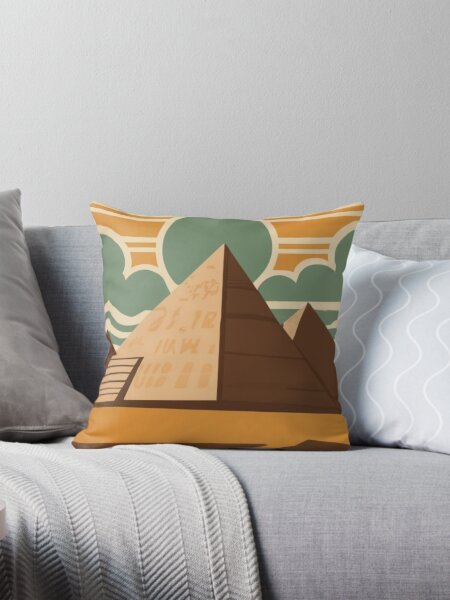 Artikel-Vorschau von Ein Vintage-Reiseplakat der Pyramide von Gizeh – Ägypten, designt und verkauft von GoodOldVintage.
