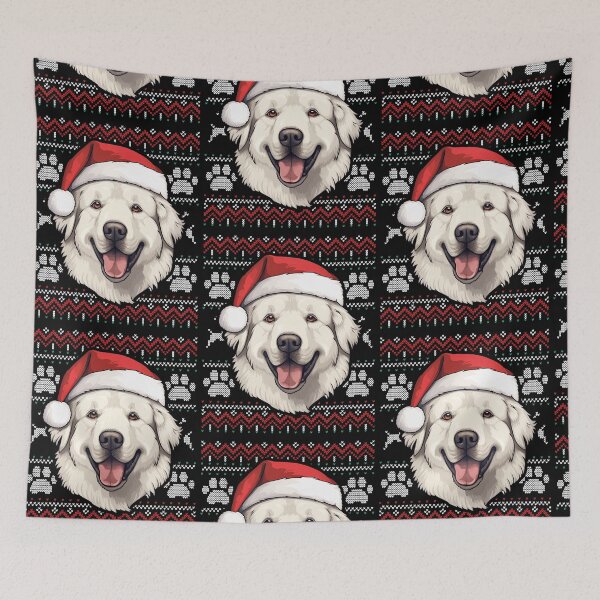Artikelvorschau, Great Pyrenees Ugly Sweater Christmas entworfen und verkauft von rafaeltto.