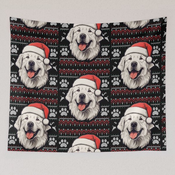 Artikelvorschau, Great Pyrenees Ugly Sweater Christmas entworfen und verkauft von rafaeltto.