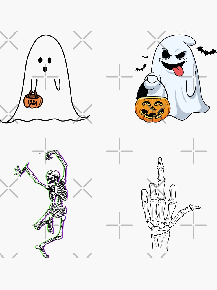 Halloween Spooky Sticker - Halloween Spooky Creepy - Discover