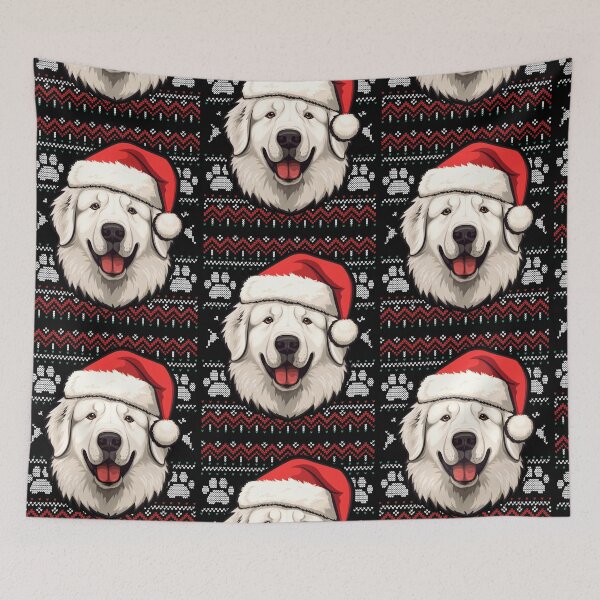 Artikelvorschau, Great Pyrenees Ugly Sweater Christmas entworfen und verkauft von rafaeltto.
