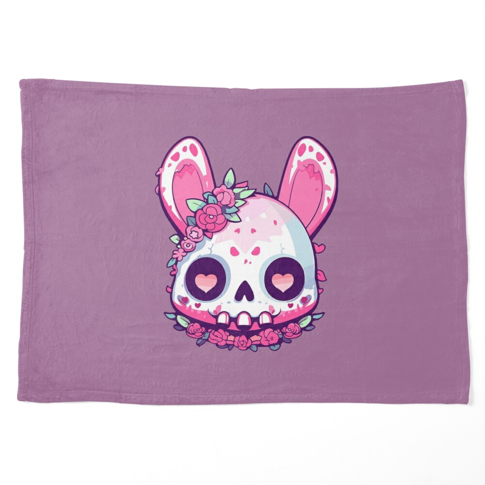 Creepy Purple Zombie Bunny Doll | Sticker