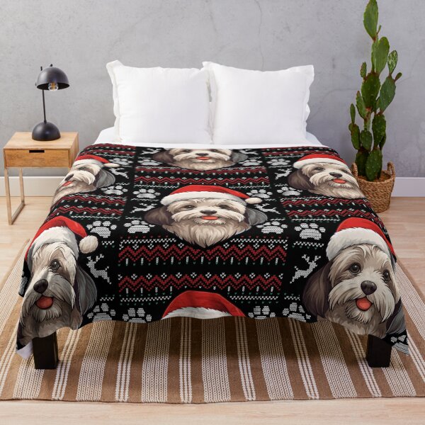 Item preview, Havanese Ugly Sweater Christmas designed and sold by rafaeltto.