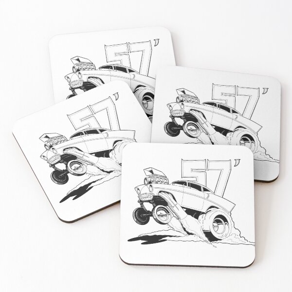 Item preview, 1957 Gasser designed and sold by PaperGarageArt.