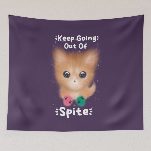 Item preview, Keep Going out of Spite Tater Tot designed and sold by Catdragon7.