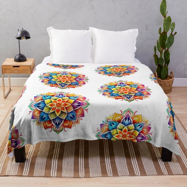 Item preview, Colorful Mandala Sticker designed and sold by MartynGrey.