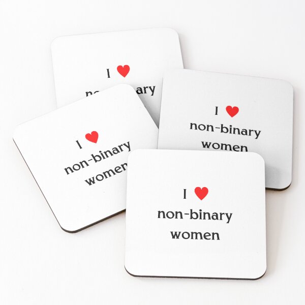 Item preview, I love non-binary women designed and sold by audreytallulah.