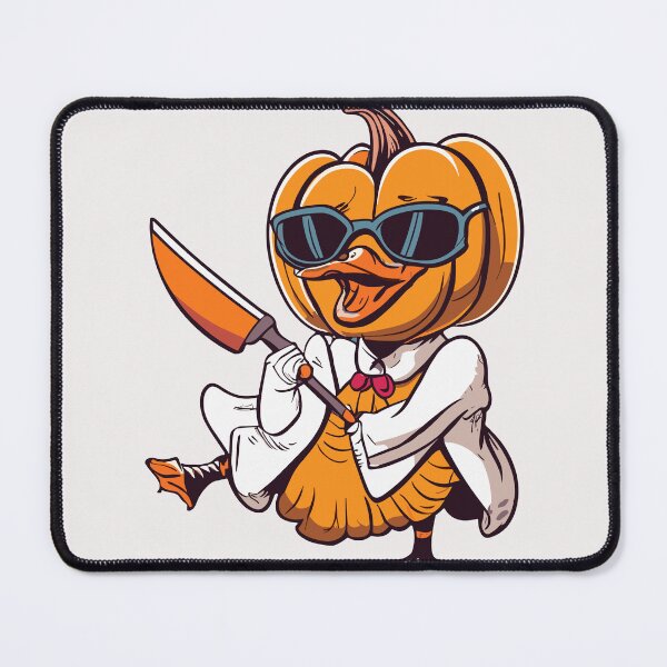 Item preview, Pumpkin head duck dance with knife designed and sold by PrimeInk.