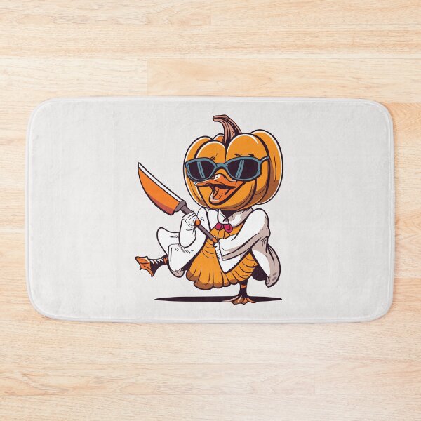 Item preview, Pumpkin head duck dance with knife designed and sold by PrimeInk.