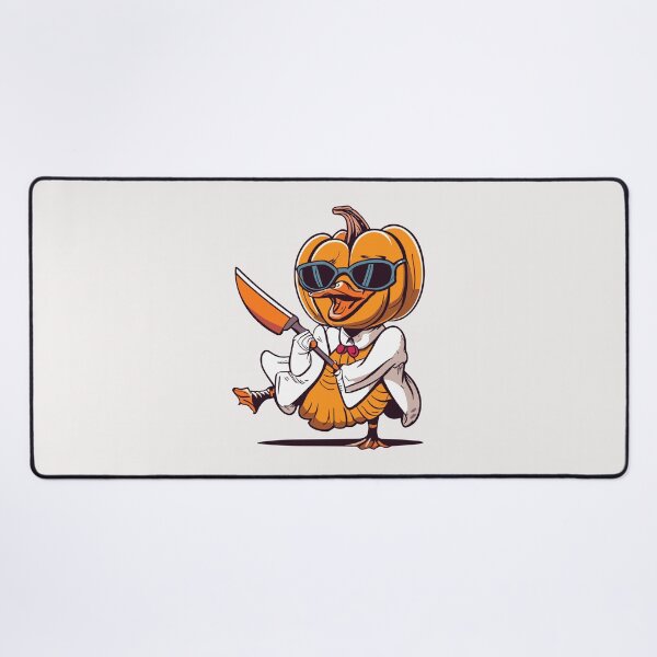 Item preview, Pumpkin head duck dance with knife designed and sold by PrimeInk.