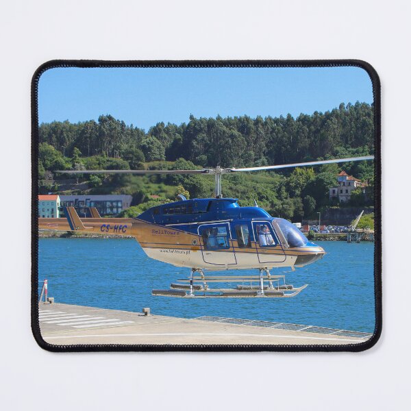 Item preview, Blue, gold and white helicopter, Portugal designed and sold by FranWest.