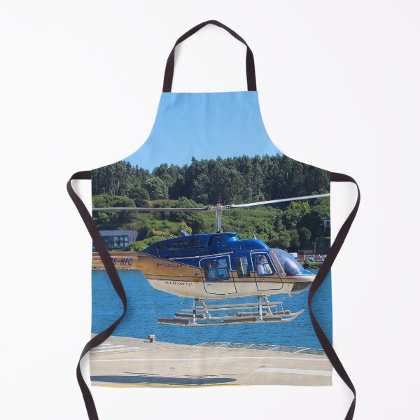 Item preview, Blue, gold and white helicopter, Portugal designed and sold by FranWest.