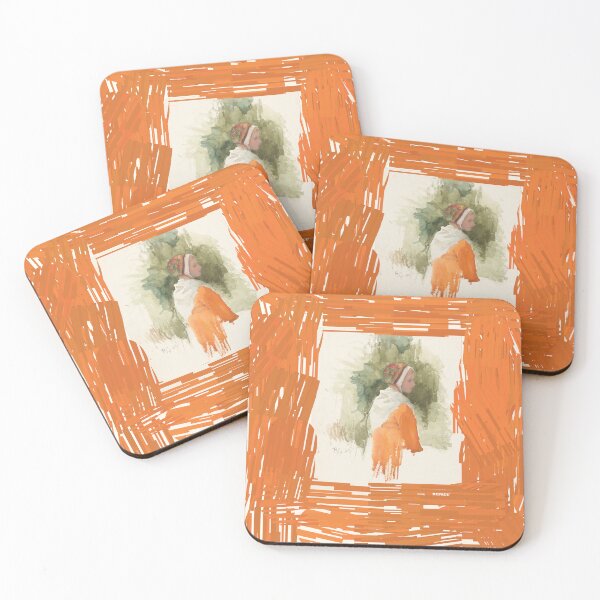 Item preview, Girl with Cap and Orange Dress by dePace' designed and sold by mrpropcake.