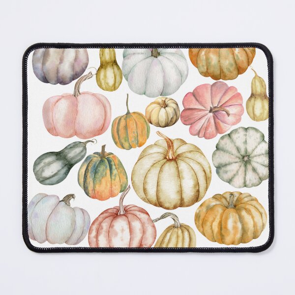 Item preview, Fall decor pumpkins watercolor designed and sold by SouthPrints.