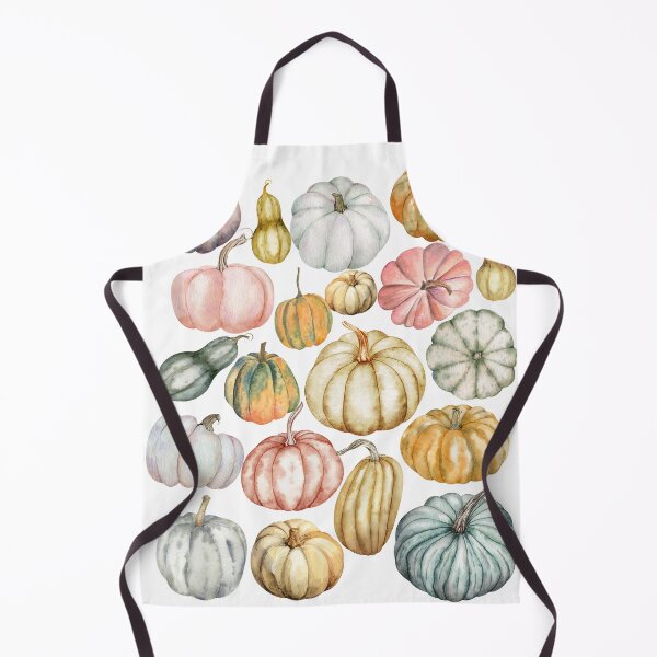 Item preview, Fall decor pumpkins watercolor designed and sold by SouthPrints.