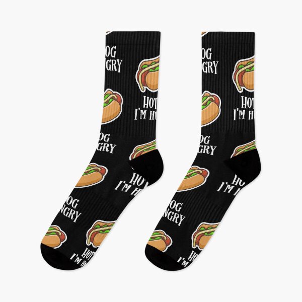 Item preview, Funny Hotdog T-Shirt Design: Hotdog, I'm Hungry designed and sold by kcaandwu.