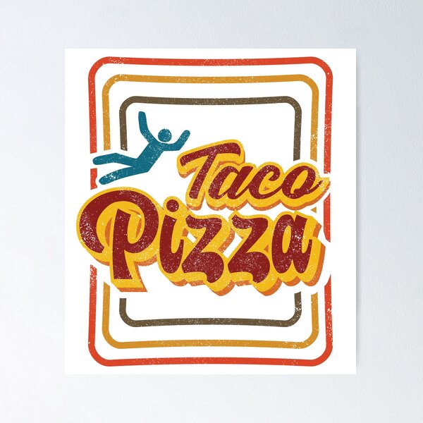Item preview, Pizza de tacos designed and sold by DivingDevils.