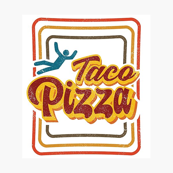 Item preview, Taco Pizza designed and sold by DivingDevils.