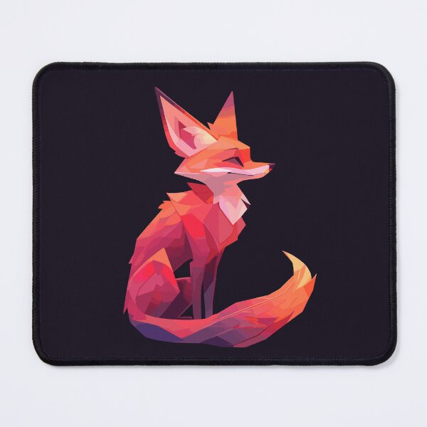 Item preview, Happy Lowpoly Orange Fox designed and sold by SweetClicks123.