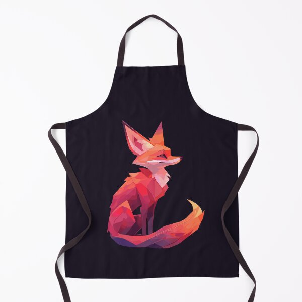 Item preview, Happy Lowpoly Orange Fox designed and sold by SweetClicks123.