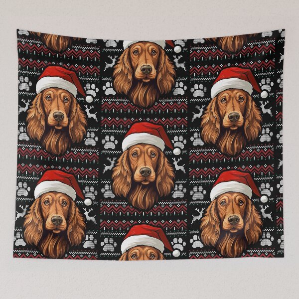 Artikelvorschau, Irish Setter Ugly Sweater Christmas entworfen und verkauft von rafaeltto.