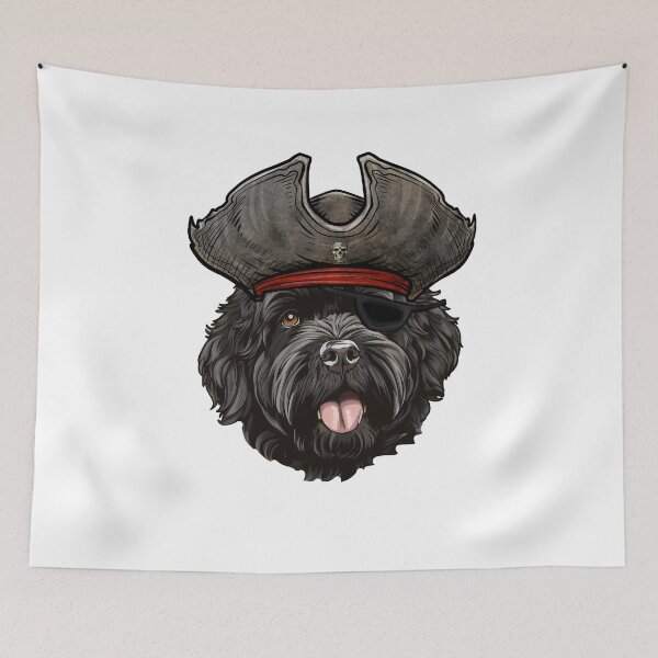 Item preview, Funny Pirate Bouvier des Flandres Dog designed and sold by whyitsme.
