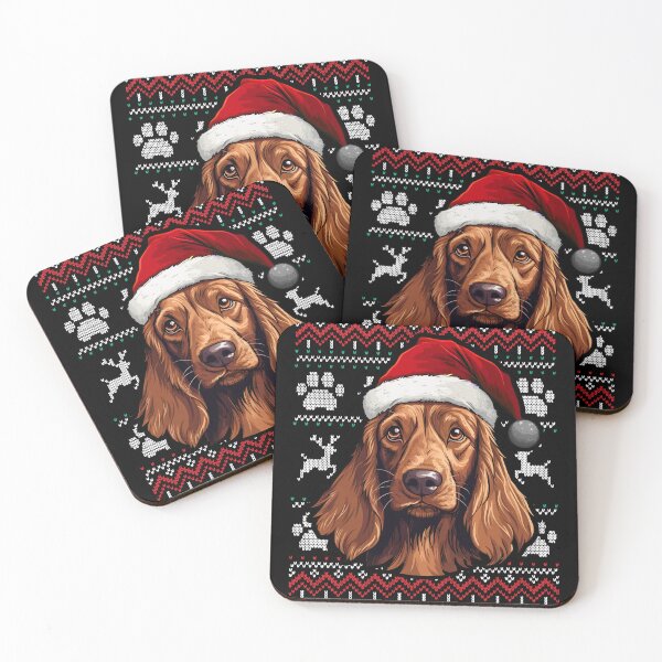 Item preview, Irish Setter Ugly Sweater Christmas designed and sold by rafaeltto.