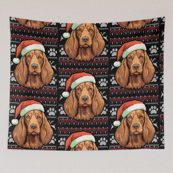 Artikelvorschau, Irish Setter Ugly Sweater Christmas entworfen und verkauft von rafaeltto.