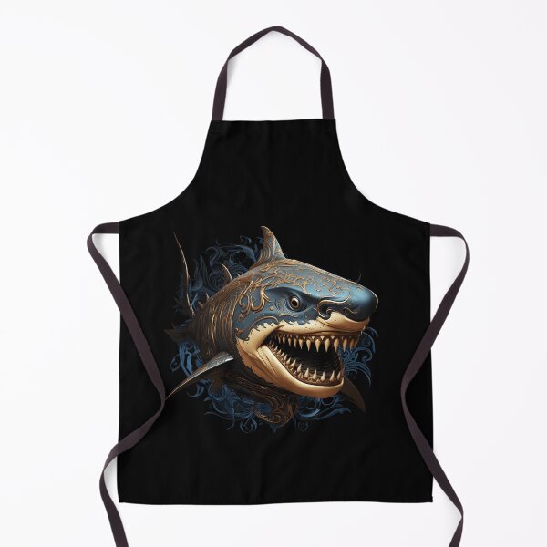 Item preview, Ferocious Shark with Mandala skin designed and sold by SandbarTees.