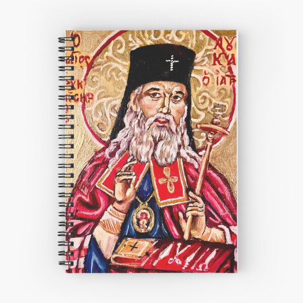 Item preview, Saint Luke the Surgeon designed and sold by artworkbyevi.