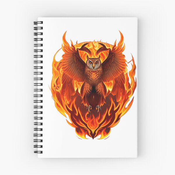 Item preview, fire owl designed and sold by D-dreams.