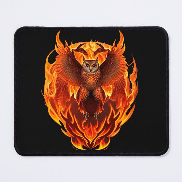 Item preview, fire owl designed and sold by D-dreams.