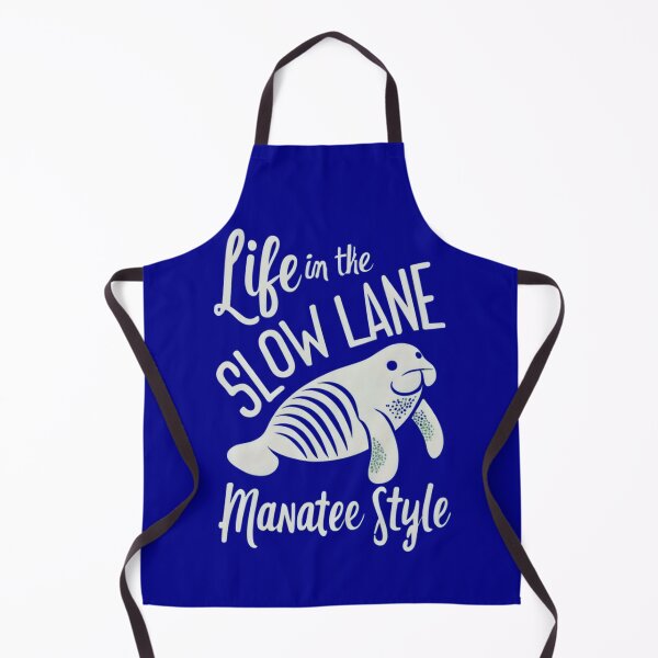 Item preview, Life in the Slow Lane Manatee Style designed and sold by SandbarTees.