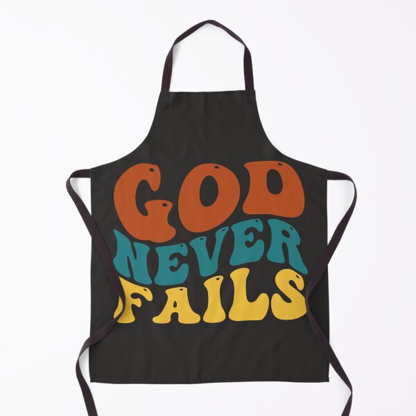 Item preview, God Never Fails designed and sold by GutySign.