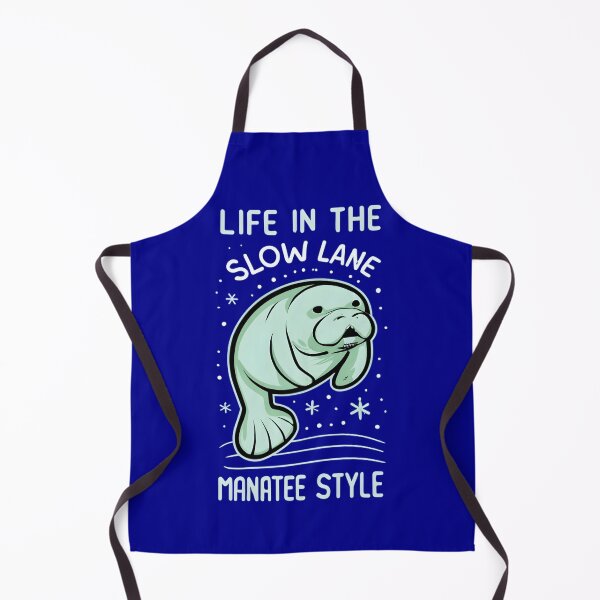 Item preview, Life in the Slow Lane Manatee Style designed and sold by SandbarTees.