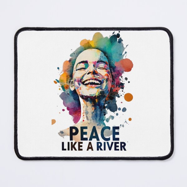 Item preview, Peace Like a River, Peaceful Face designed and sold by Faithloveshop.