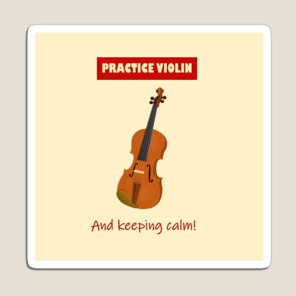 Item preview, Practice violin and keeping calm! designed and sold by eviolni.