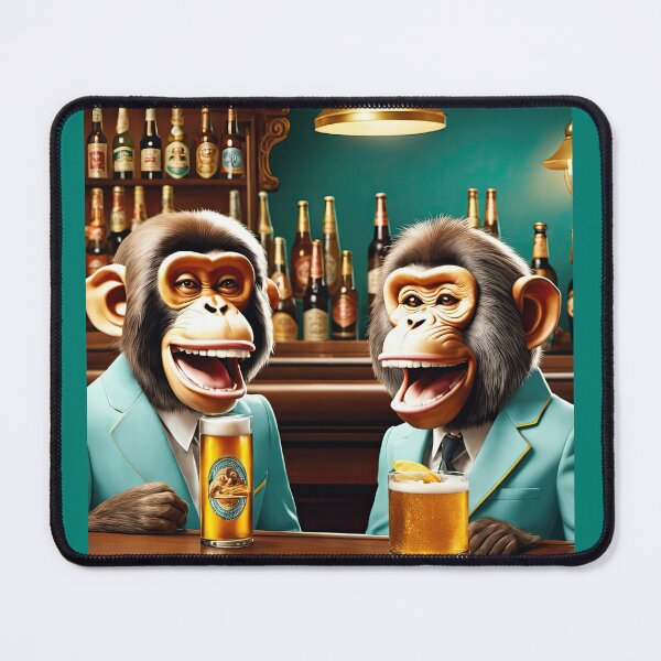 Item preview, Happy Hour for Corporate Monkeys designed and sold by ckwags.