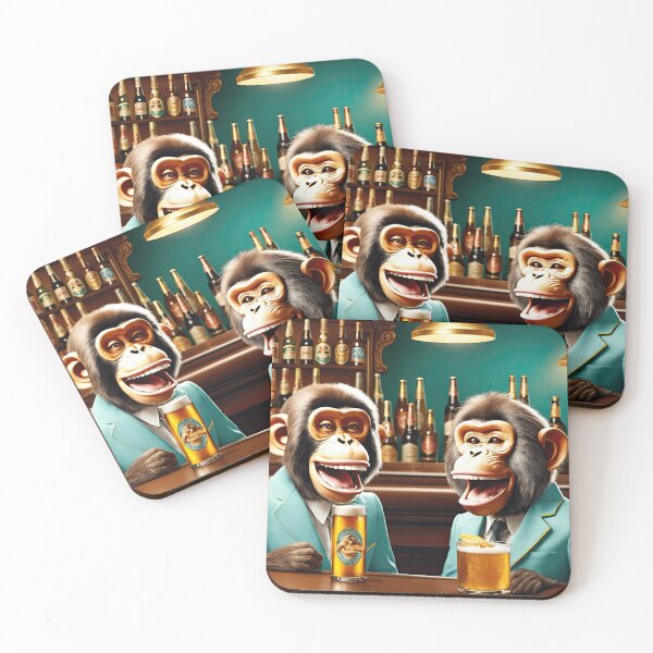 Item preview, Happy Hour for Corporate Monkeys designed and sold by ckwags.