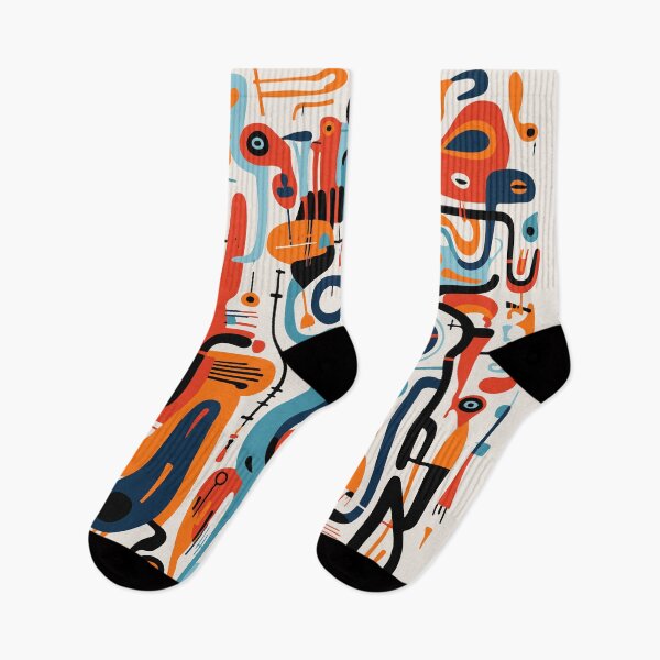 Item preview, Mid Century Abstract Jazz  designed and sold by Texterns.