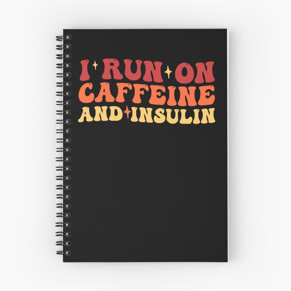 Item preview, I Run on Caffeine And Insulin Type 1 Diabetes Awareness designed and sold by Amineharoni.