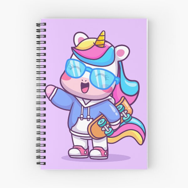 Item preview, Cool Unicorn Skating - Cartoon Vector Icon Illustration designed and sold by hjian8219.