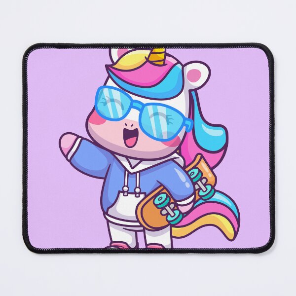 Item preview, Cool Unicorn Skating - Cartoon Vector Icon Illustration designed and sold by hjian8219.