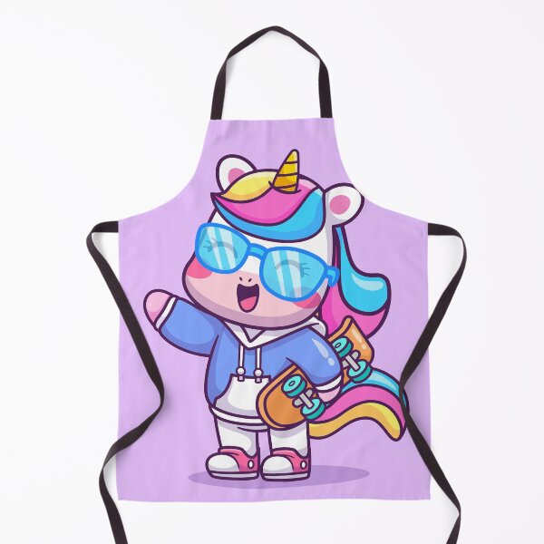 Item preview, Cool Unicorn Skating - Cartoon Vector Icon Illustration designed and sold by hjian8219.