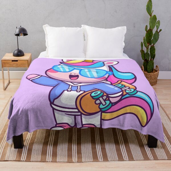 Item preview, Cool Unicorn Skating - Cartoon Vector Icon Illustration designed and sold by hjian8219.