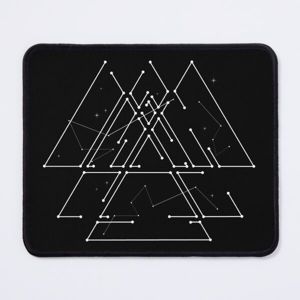 Item preview, Sacred Geometric Triangles - Stars Constellation designed and sold by maryedenoa.