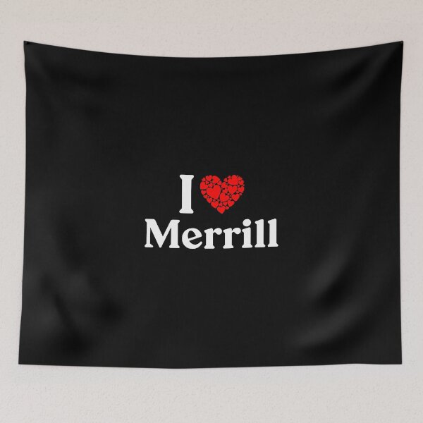 Item preview, Merrill Heart - I Love Merrill designed and sold by MiraclePitts.